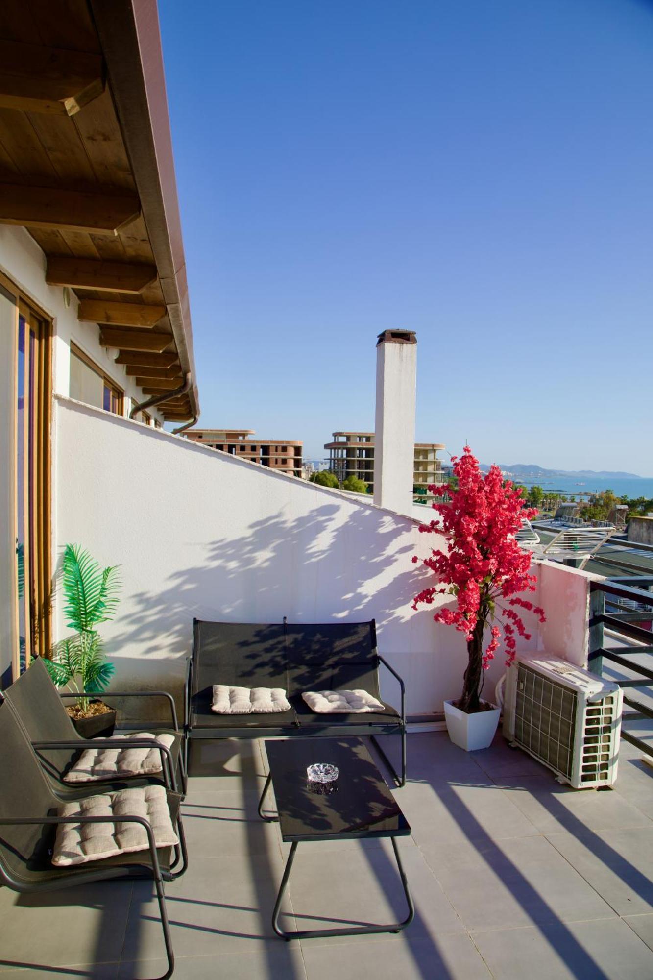 Sea View Apartments Golem  Extérieur photo